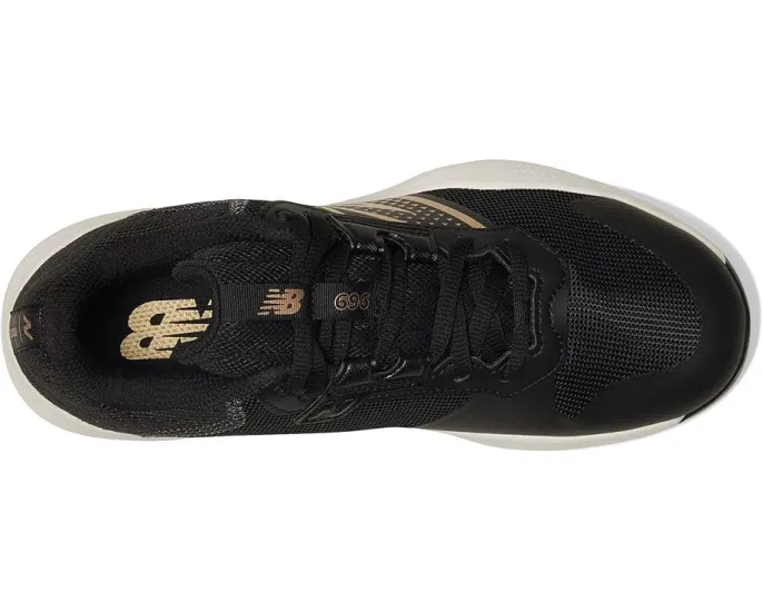 Теннисные кроссовки New Balance 696v6 с легким дизайном и немаркой подошвой NDurance