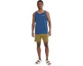 Hurley Midnight Palm Топ без рукавов с расслабленным кроем и принтом