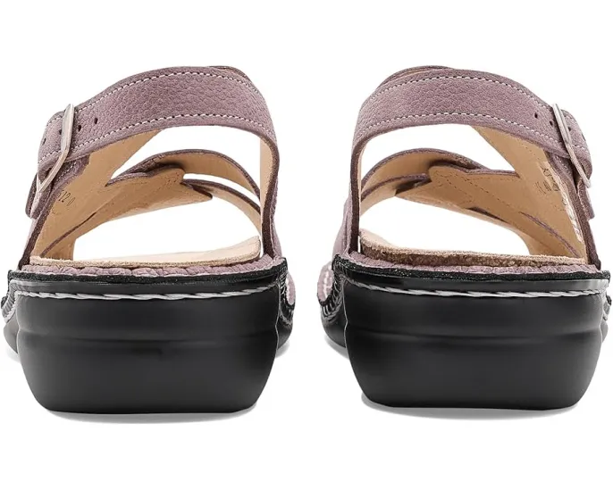 Сандалии Gomera-S Rose Streetnubuk Finn Comfort на пробково-латексной стельке