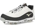 Бутсы бейсбольные Mizuno 9-Spike Swift 8 Low Metal бело-черные