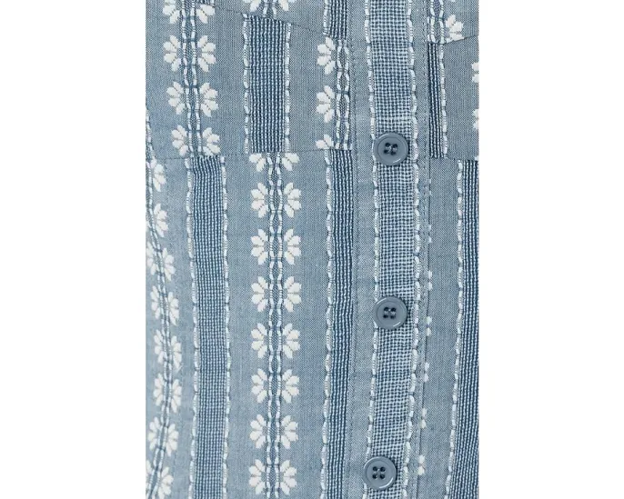 Мини-платье Avec Les Filles с заниженной талией в стиле рубашки