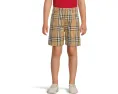 Шорты Oscar в клетку Burberry Kids с отворотами