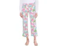 Джинсы Harleen с высокой посадкой и расклешенным краем Lilly Pulitzer