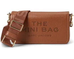 Мини-сумка The Leather Mini Bag из кожи с регулируемым ремнем Marc Jacobs