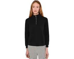 Свитшот с длинным рукавом и воротником-воронкой на полумолнии Mod-o-doc