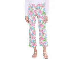 Джинсы Harleen с высокой посадкой и расклешенным краем Lilly Pulitzer