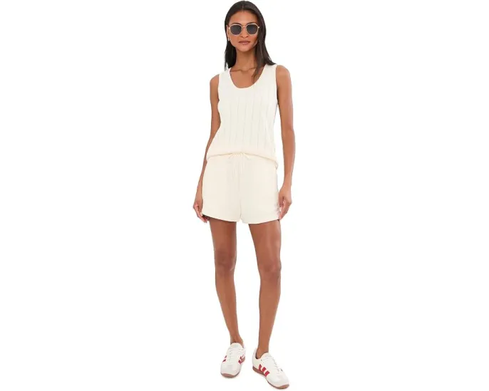 Varley топ на тонких бретелях Ayaka Wide Rib из широкого трикотажа