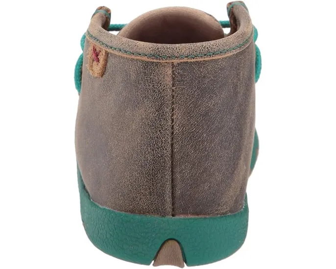 Детские мокасины Twisted X Driving Moc из состаренной кожи