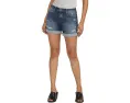 Шорты Jag Jeans Alex Boyfriend Shorts с эффектом поношенности и пятью карманами