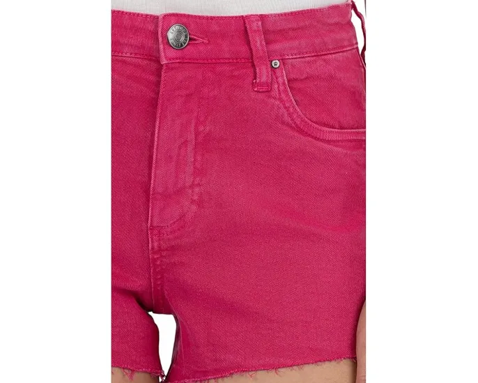 Шорты KUT from the Kloth Jane с высокой посадкой и рваным краем