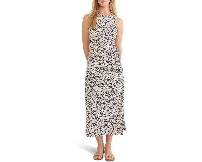 Платье Contrast Swirl Heather от NIC+ZOE с контрастной вышивкой