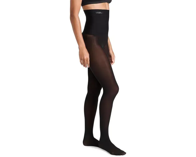Колготки Wolford Fatal с высокой талией и моделирующим поясом