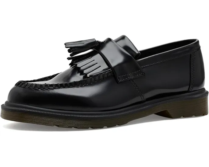 Мокасины Dr. Martens Adrian из гладкой кожи с кисточками и подошвой Goodyear