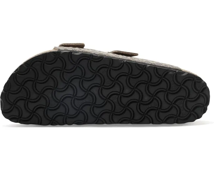 Сандалии Birkenstock Arizona с леопардовым принтом и пробковой стелькой