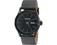 Наручные часы Nixon Sentry Leather с кожанным ремешком и календарем