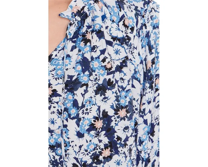 Блуза Vince Camuto с реглан и расклешенными рукавами на три четверти