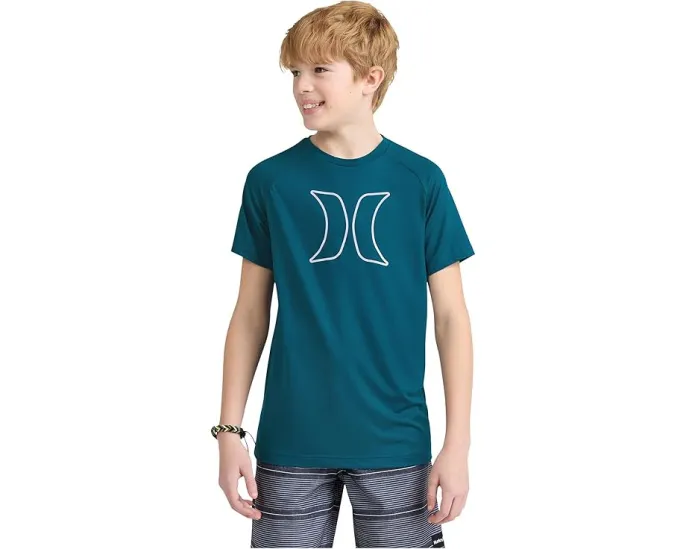 Рашгард Hurley Kids Icon с защитой UPF 50+ и технологией H2O-DRI
