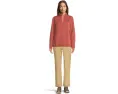 Свитшот L.L.Bean Airlight Knit с застежкой на кнопки и карманом кенгуру