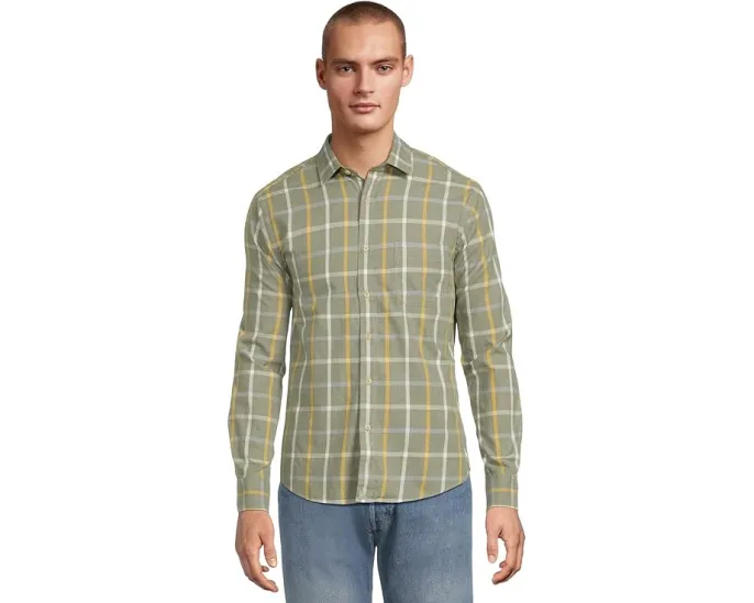 Мужская фланелевая рубашка UNTUCKit Long Sleeve Flannel Silva