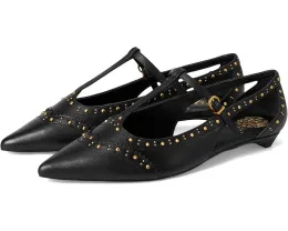 Vince Camuto Мюли Valkie на низком каблуке с Т-образным ремешком и декоративными шипами