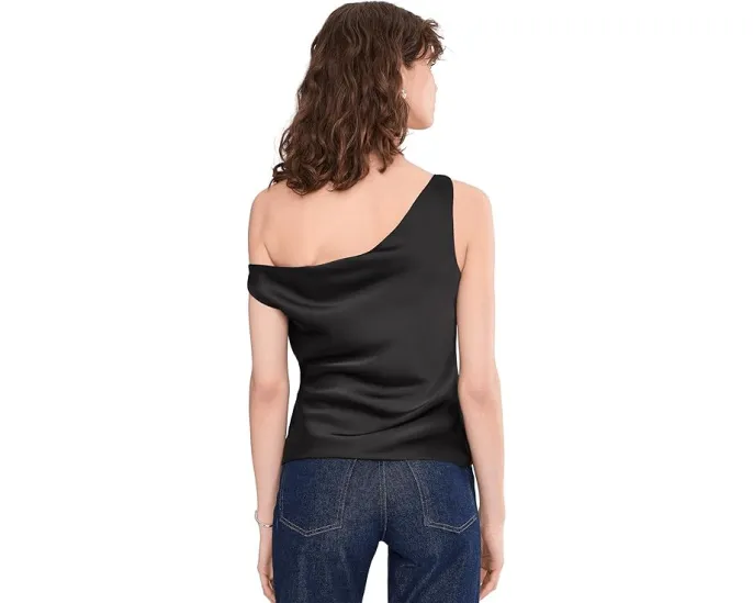 Топ Norma Kamali Maria с заниженной линией плеч и капюшоном