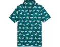 Polo The Turtally Awesome Chubbies Kids с принтом черепашек