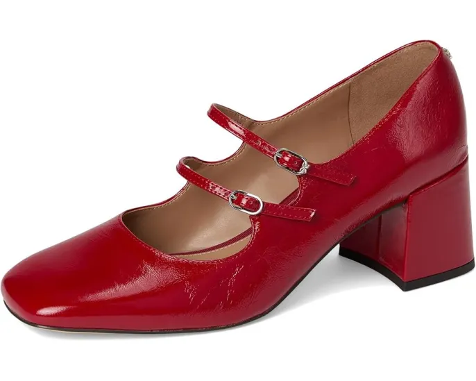 Босоножки на каблуке Sam Edelman Sarah с квадратным носком и двумя ремешками