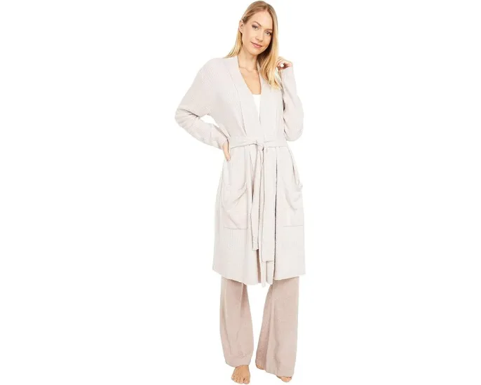 Халат Barefoot Dreams из ребристой ткани свободного кроя
