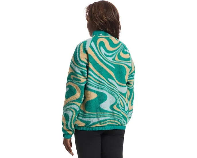 Толстовка Helly Hansen Imperial Printed Pile Snap с принтом на флисе и накладными карманами