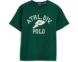 Футболка Polo Ralph Lauren Big Fit Logo Cotton Tee (Big Kid)