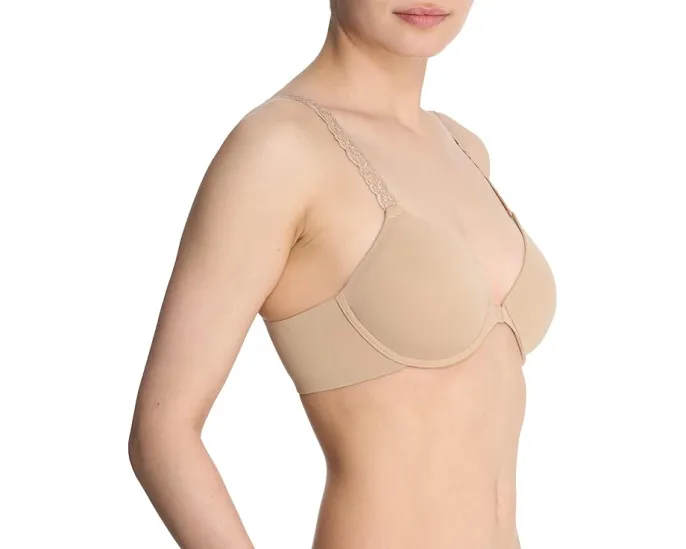 Бюстгальтер Natori Pure Luxe с передней застежкой и косточками