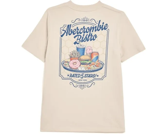 Футболка Bistro Tee от abercrombie kids для детей старшего возраста