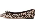 Балетки Kate Spade New York Deco Bow из леопардовой велюровой кожи с бантом