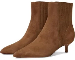 Ботильоны Lisa 45 на котячьем каблуке с ребристой деталью Veronica Beard