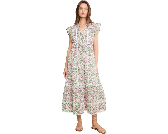 Платье Abigail от Vineyard Vines с V-образным вырезом