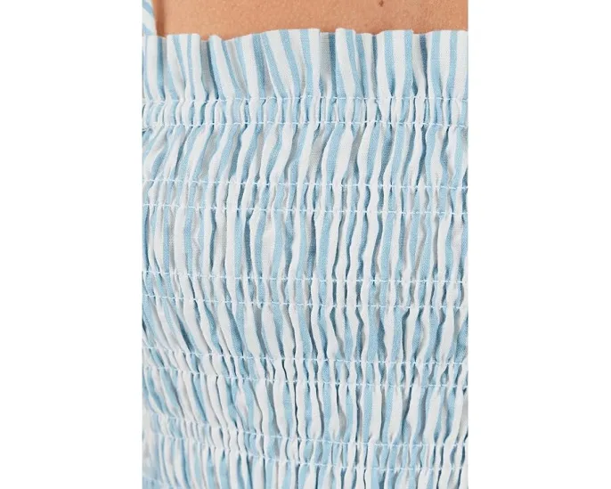 Мини-платье Seafolly Beach Club с присборенным лифом и регулируемыми бретелями