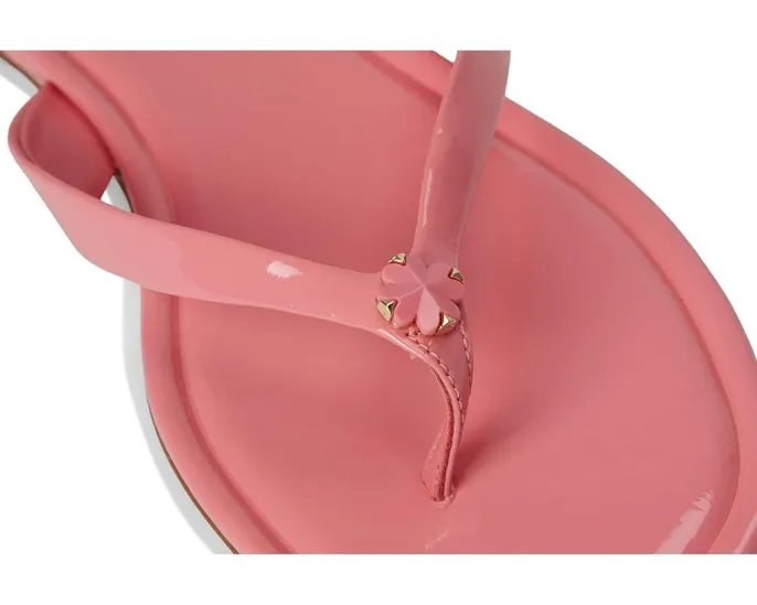 Kate Spade New York шлепанцы Spade Flower Flip Flop с цветочным мотивом