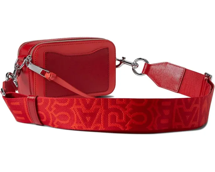 Сумка кроссбоди Marc Jacobs The Bicolor Snapshot из кожи с двумя цветами