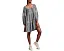 Embroidered Tiered Long Sleeve Mini