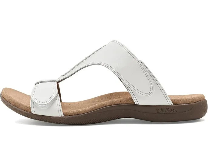 Сандалии Taos Footwear Slide Show с итальянской кожей и поддержкой свода стопы
