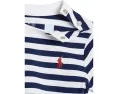 Детская футболка из хлопка джерси с полосками Polo Ralph Lauren
