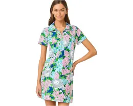 Lilly Pulitzer платье Eleni с защитой UPF 50+ и длинными рукавами