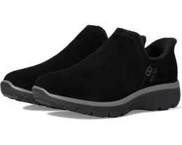 Ботильоны SKECHERS Easy Going Modern Hour Suede Hands Free Slip-ins с меховой подкладкой