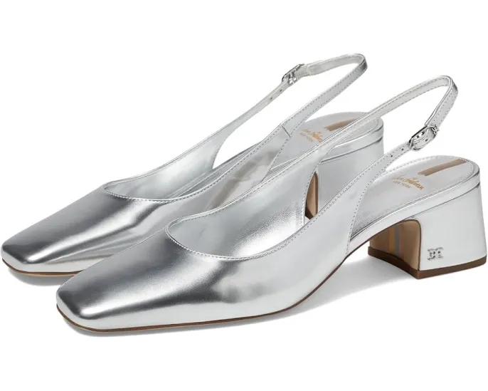 Туфли Sam Edelman Terra на низком каблуке с квадратным носком и ремешком на щиколотке
