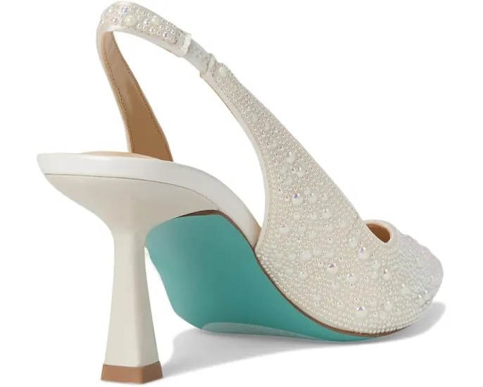 Блестящие туфли Clark на низком каблуке с застежкой на щиколотке от Blue by Betsey Johnson