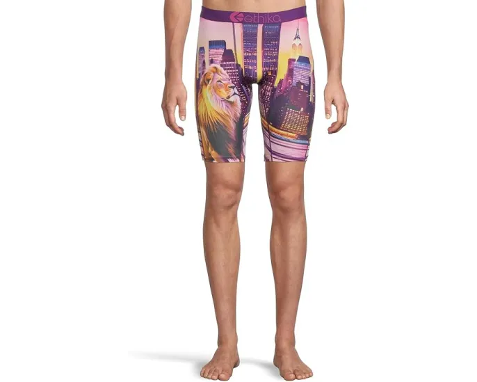 Трусы мужские ethika Kingz Jungle с принтом под животный мир