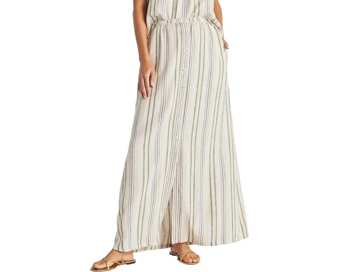 Юбка-макси Splendid Demi с высокой талией и разрезом спереди