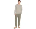 Брюки Faherty Linen Drawstring из мягкого льна с манжетами и карманами