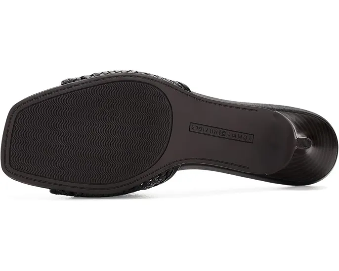 Босоножки Claihre Tommy Hilfiger на среднем каблуке с плетеным ремешком