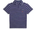 Поло из хлопка и льна Polo Ralph Lauren для малышей